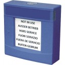 FDMH293-B Корпус ручного сповіщувача FDME223/224 (IP44, синій) FDMH293-B Корпус ручного сповіщувача FDME223/224 (IP44, синій)